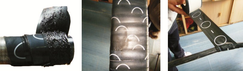 Герметизирующая двухслойная эластичная лента.